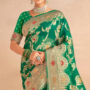 green-woven-organza-saree-with-tassels-26