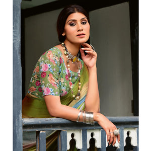 green-grey-ombre-print-chiffon-sarees