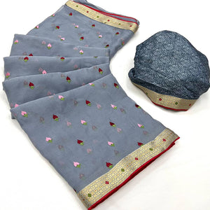 grey-floral-embroidered-chiffon-saree-2