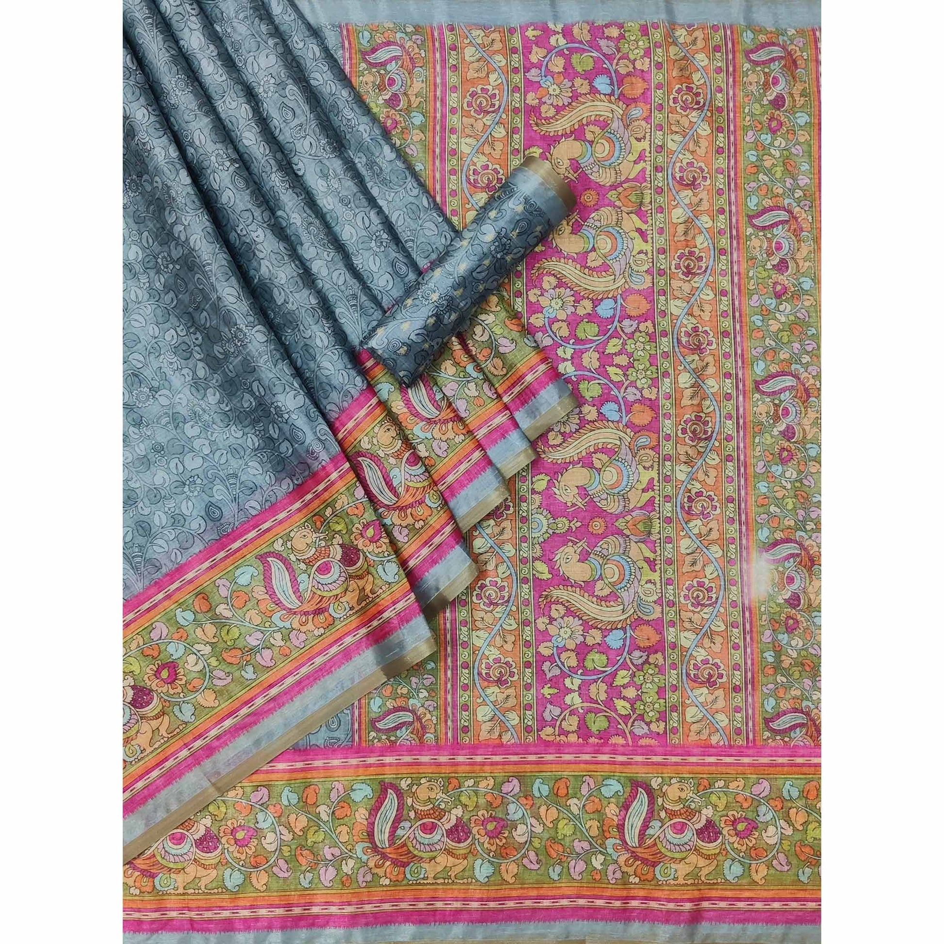 grey-floral-digital-printed-cotton-silk-saree-2