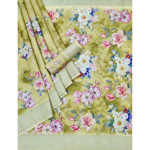 green-floral-digital-printed-cotton-silk-saree-3