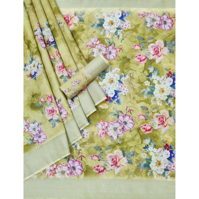 green-floral-digital-printed-cotton-silk-saree-3