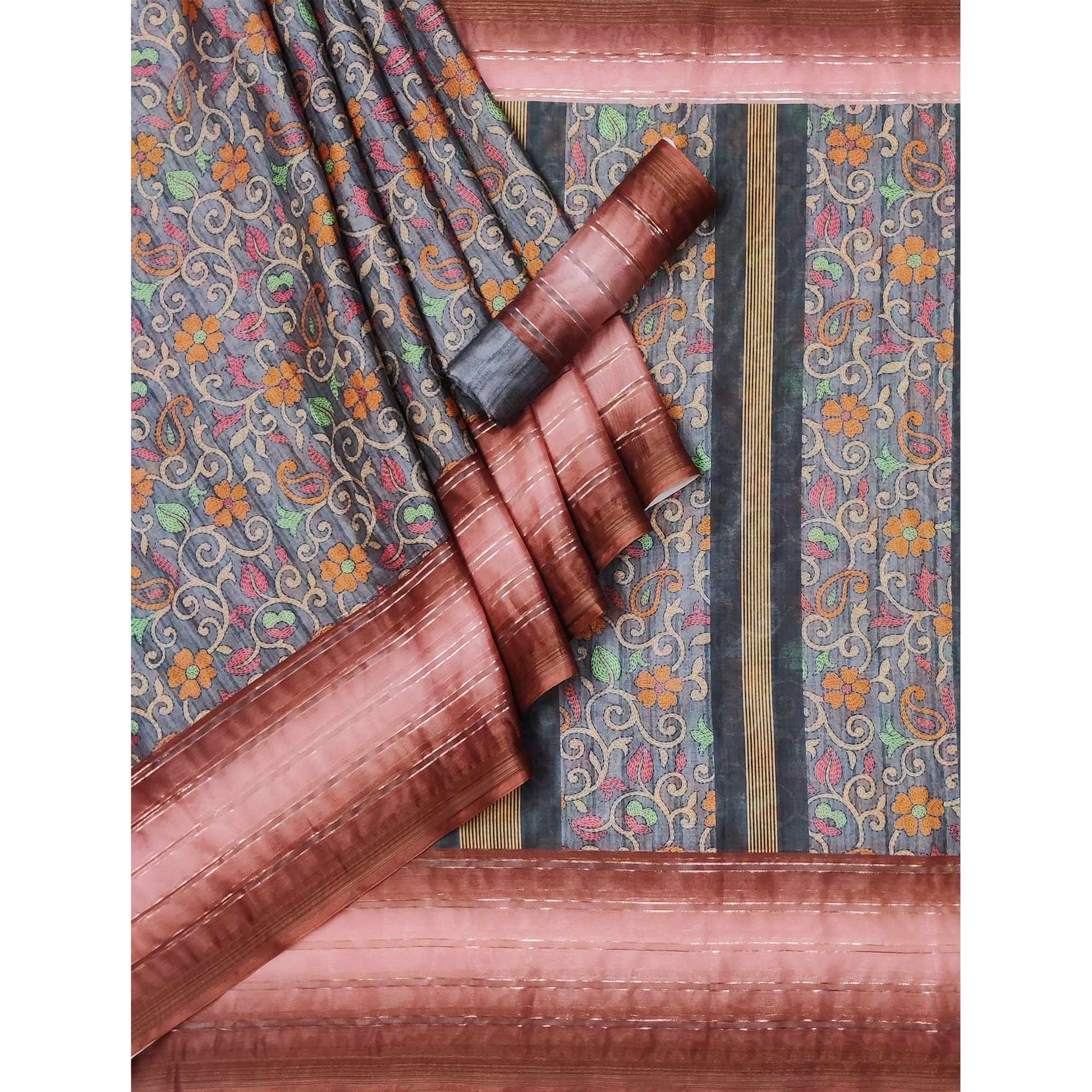 grey-floral-digital-printed-cotton-silk-saree-4