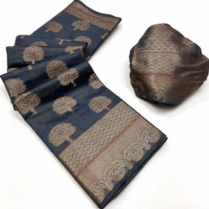 grey-floral-woven-pure-cotton-saree