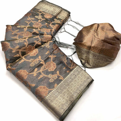 grey-floral-woven-organza-saree-6