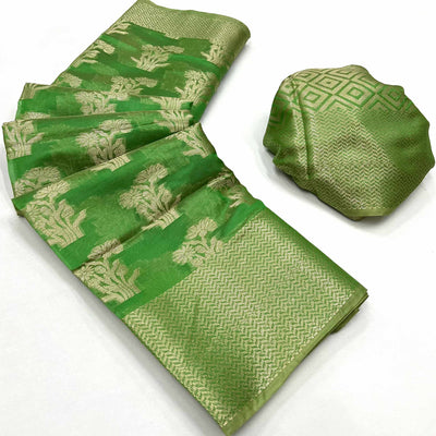 green-floral-woven-organza-saree-11