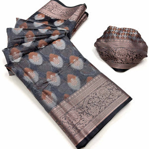 grey-floral-woven-organza-saree-11