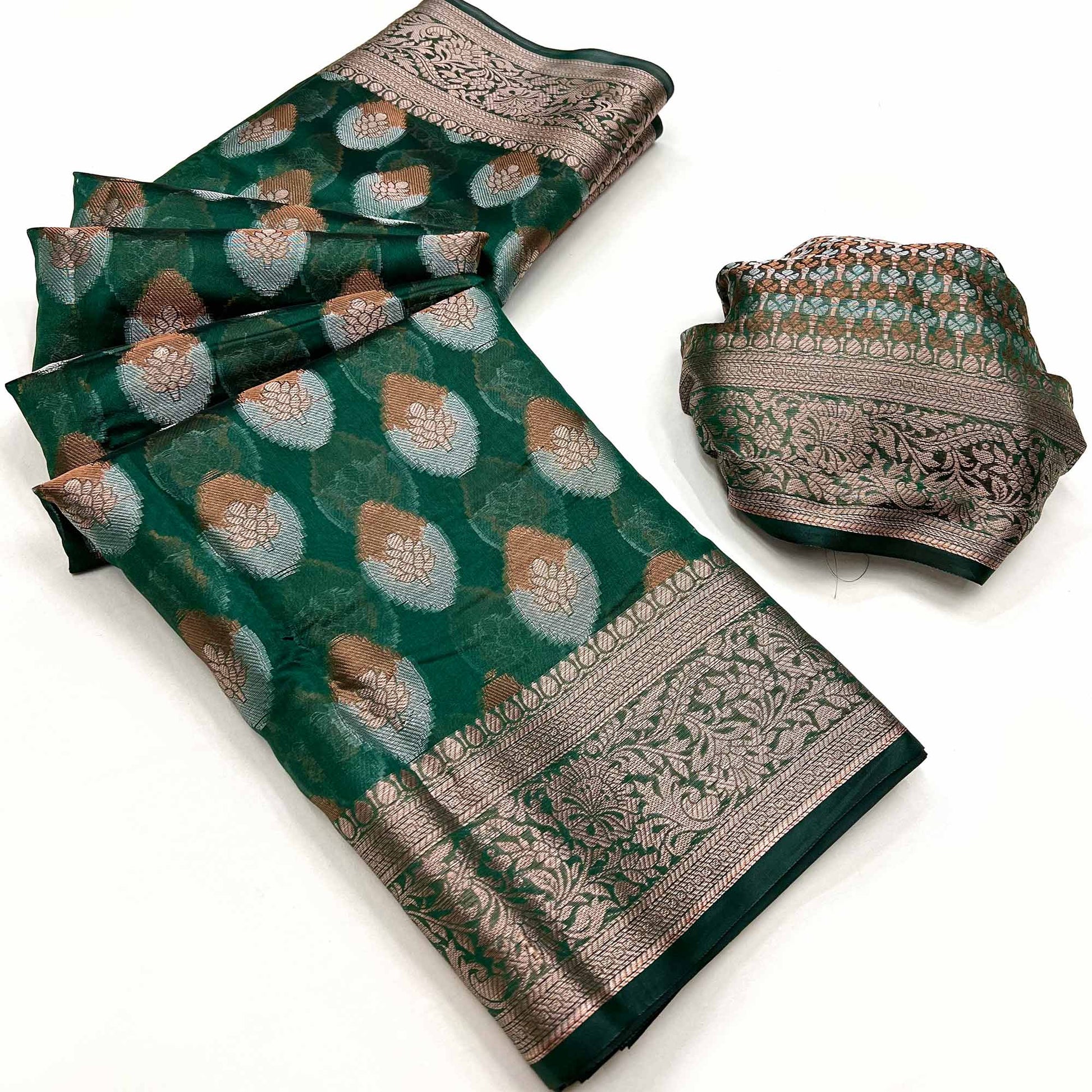 green-floral-woven-organza-saree-14