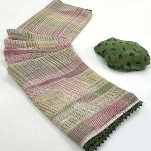 green-printed-georgette-saree-with-fancy-border