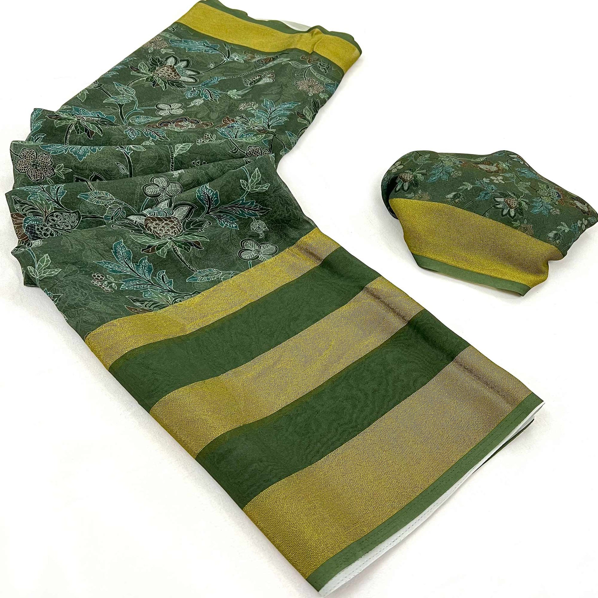 green-floral-digital-printed-georgette-saree-4