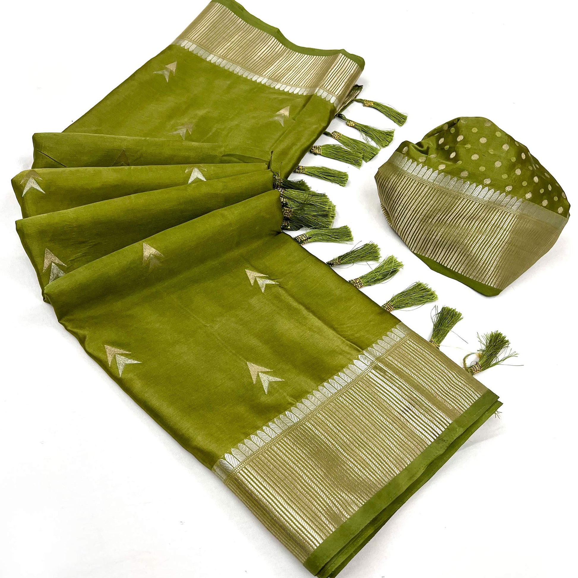 green-woven-satin-silk-saree-with-tassels