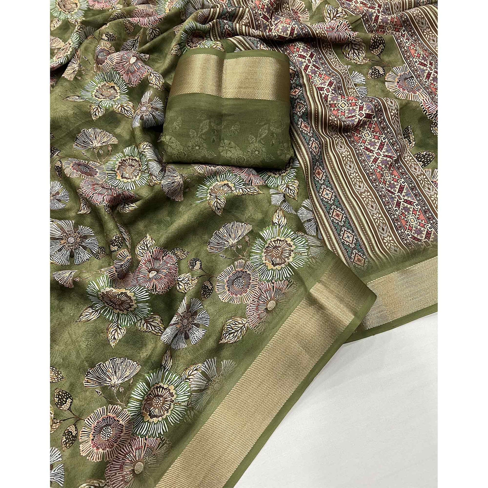 green-floral-digital-printed-moss-georgette-saree-with-zari-border-1