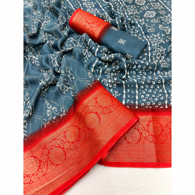 grey-digital-printed-georgette-saree-with-jacquard-border