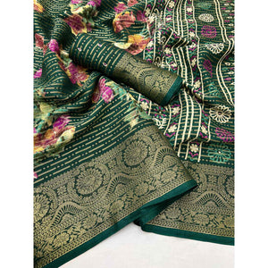 green-floral-woven-with-printed-georgette-saree-31