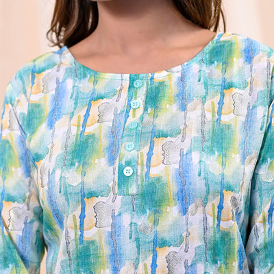 green-printed-rayon-top-2