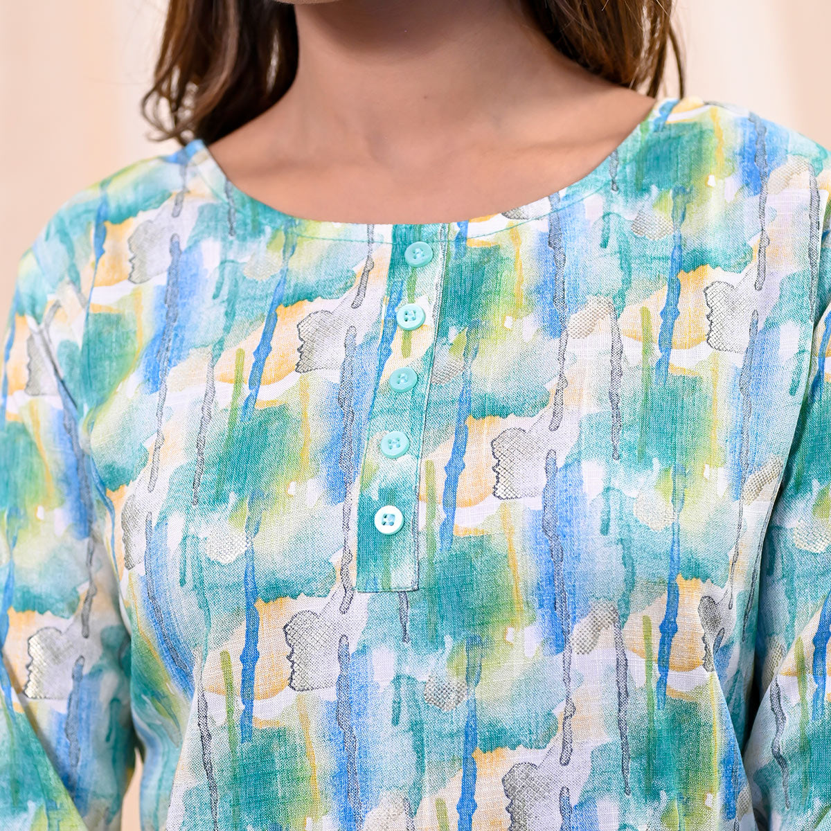 green-printed-rayon-top-2