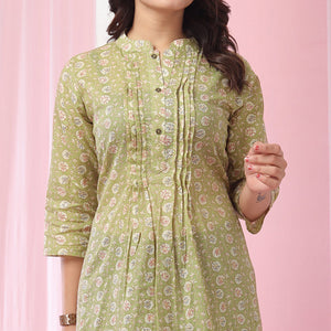 green-foil-printed-pure-cotton-top