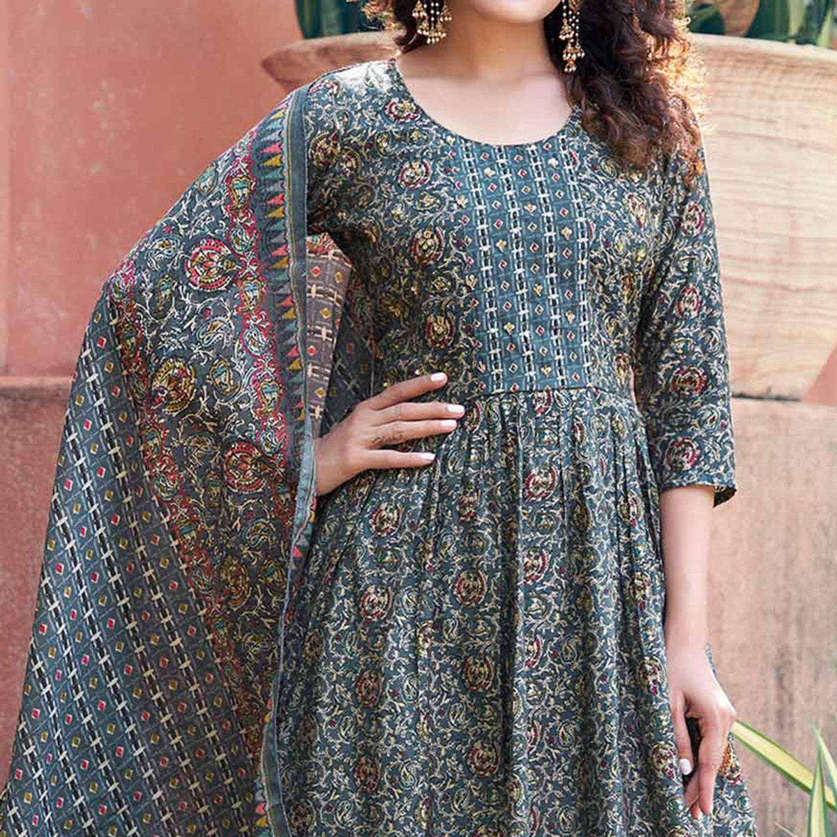 grey-naira-cut-chanderi-silk-suit-with-handcrafted