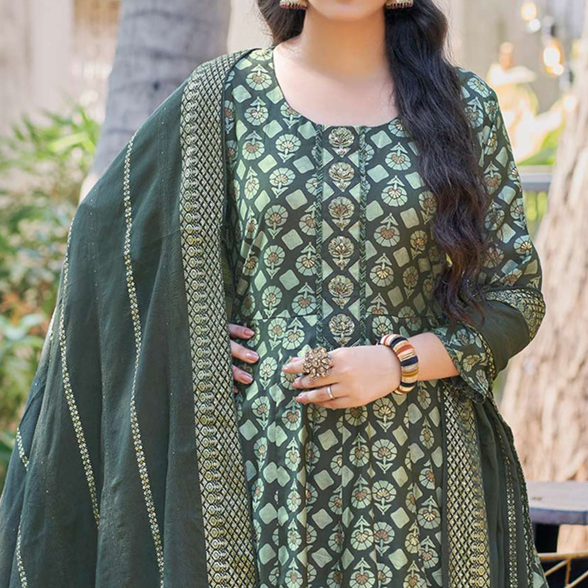 grey-anarkali-chanderi-silk-suit-with-handcrafted-foil-print