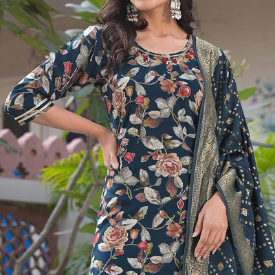 green-floral-foil-printed-rayon-sharara-suit-with-handcrafted