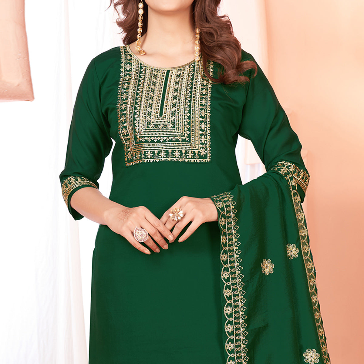 green-sequins-embroidered-viscose-salwar-suit