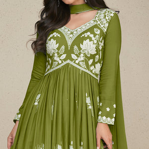 green-lucknowi-embroidered-rayon-palazzo-suit-5