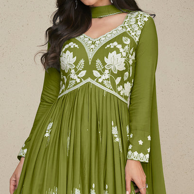 green-lucknowi-embroidered-rayon-palazzo-suit-5