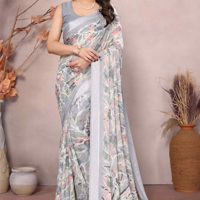 grey-floral-printed-moss-art-silk-saree