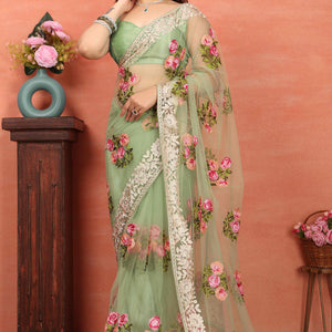 green-floral-embroidered-net-saree-8