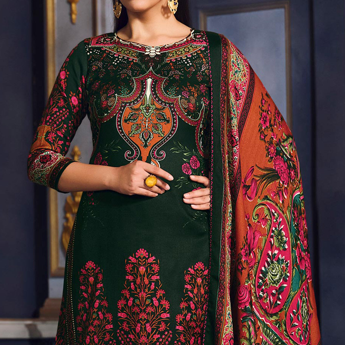 green-digital-printed-pashmina-woolen-suit