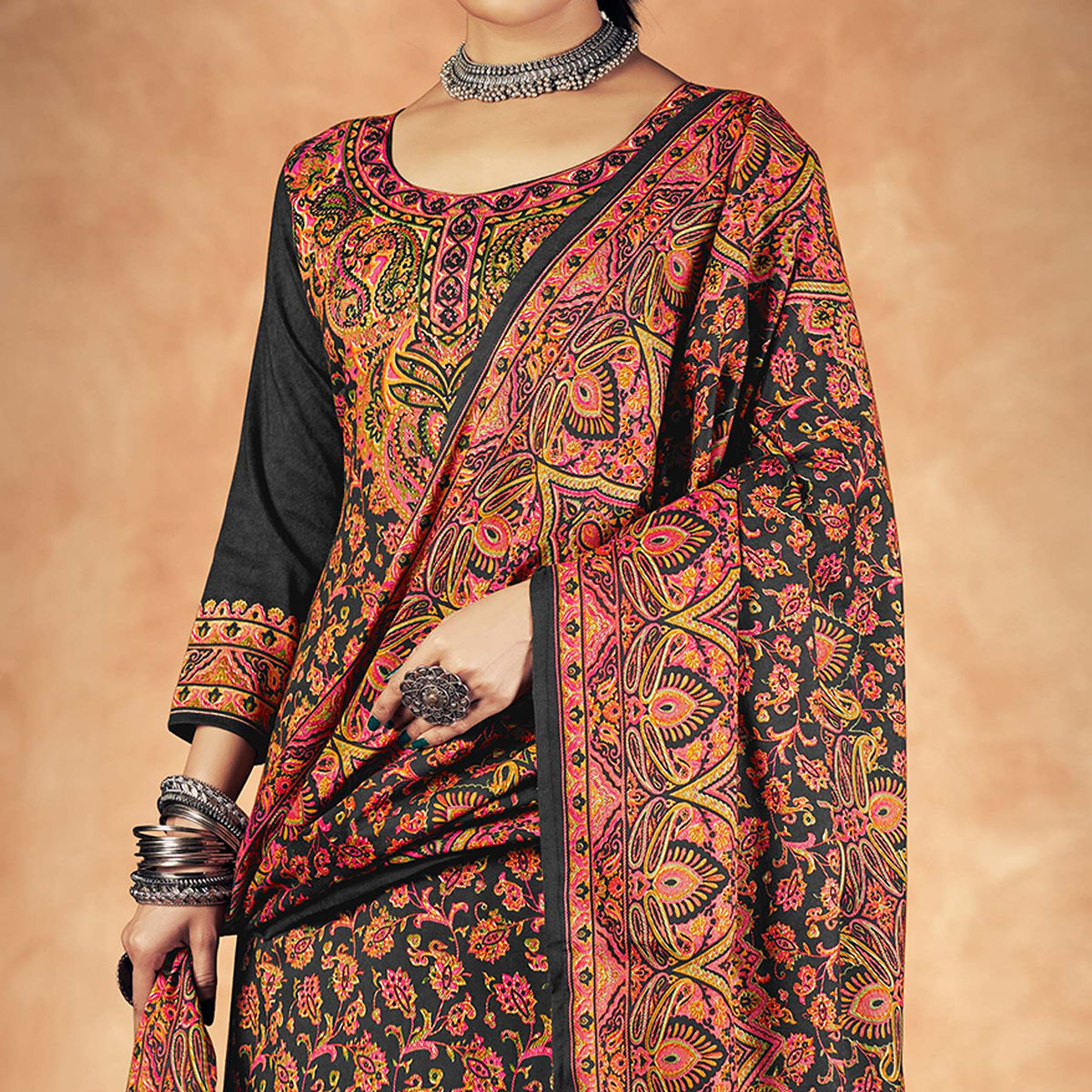 grey-floral-printed-pashmina-woolen-suit