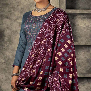 grey-floral-embroidered-with-printed-pashmina-salwar-suit