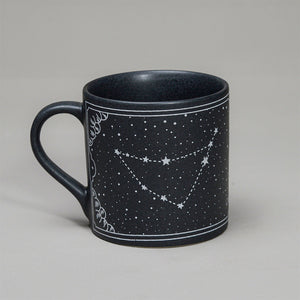 Black - Ceramic Sunsign Theme Coffee Mug Capricon (350ml)