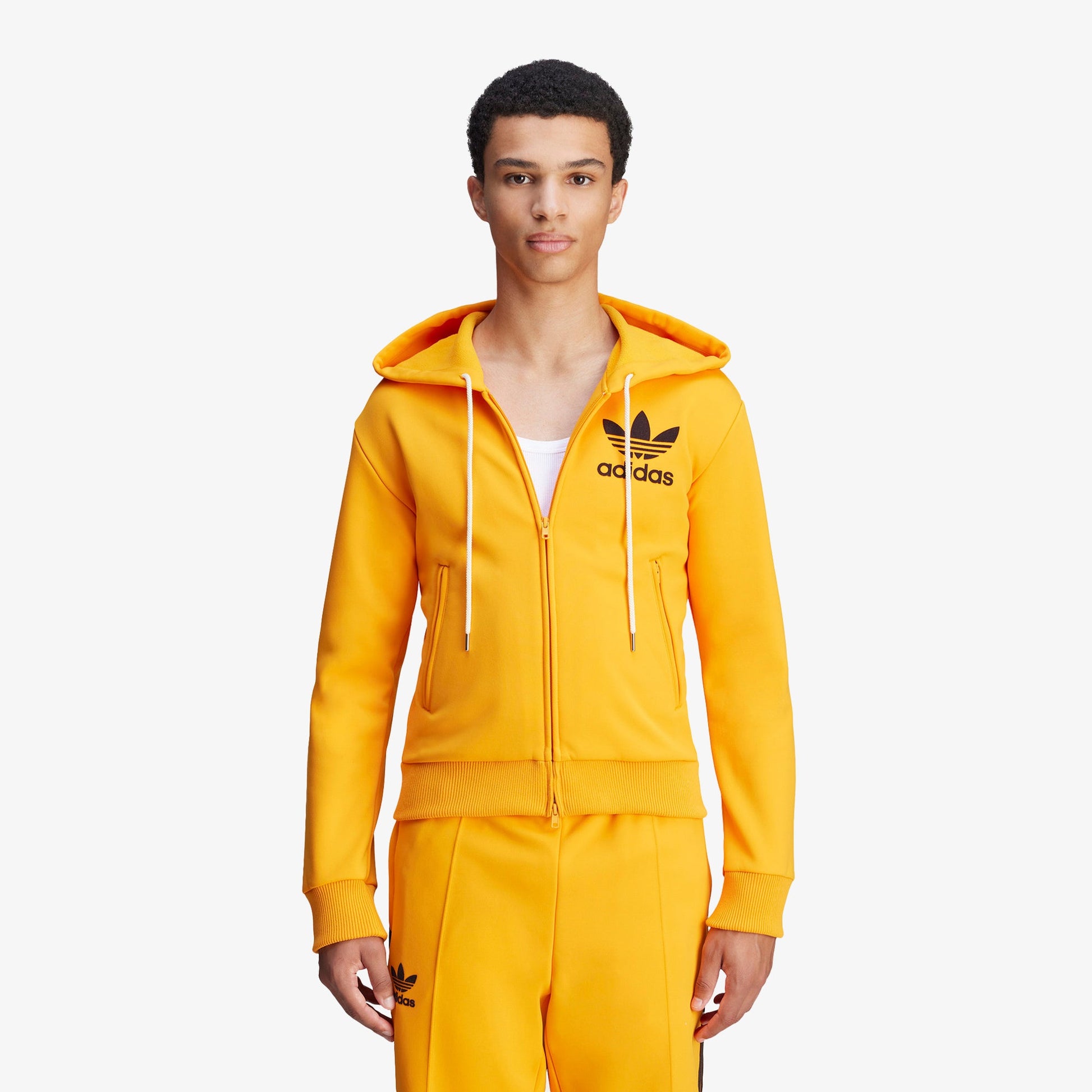 ADIDAS ORIGINALS | WALES BONNER TRACK HOODIE { EQT ORANGE
