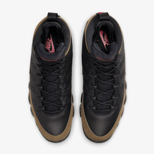 Jordan | AIR JORDAN 9 RETRO  { BLACK/TRUE RED-LIGHT OLIVE