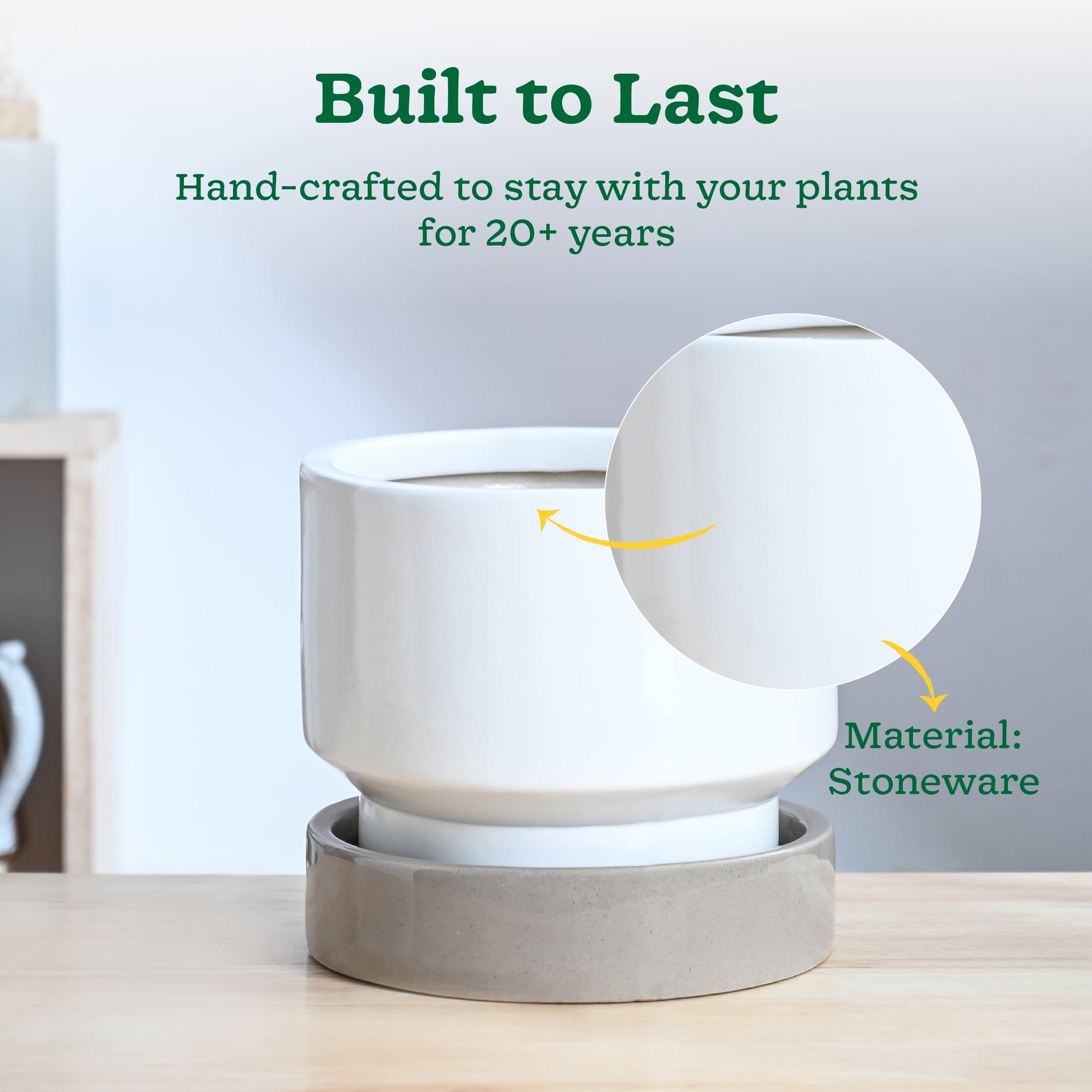 Soothing Rains Ceramic Planters