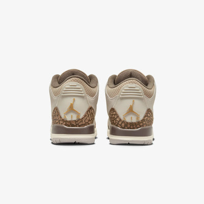 Jordan | AIR JORDAN 3 RETRO  { LT OREWOOD BRN/METALLIC GOLD
