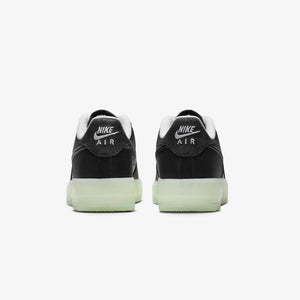 Nike | AIR FORCE 1 LV8 (GS)  { WHITE/BLACK-VAPOR GREEN