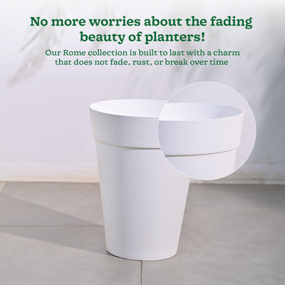 Roma Plastic Planter