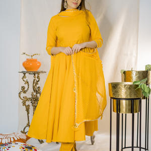 Tangelo Leheriya Suit Set
