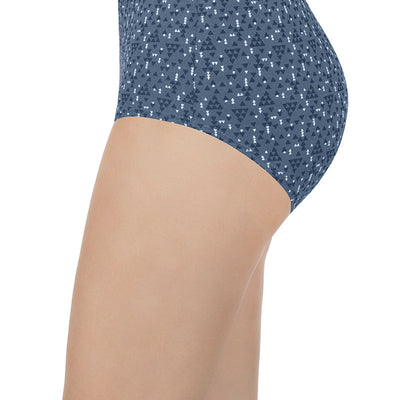 100% Cotton Full Brief Panty Pack (Pack of 3) - D028 - Multi