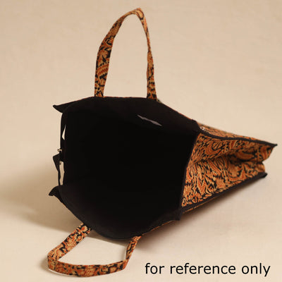 Brown - Handcrafted Cotton Shopping Hand Bag 04