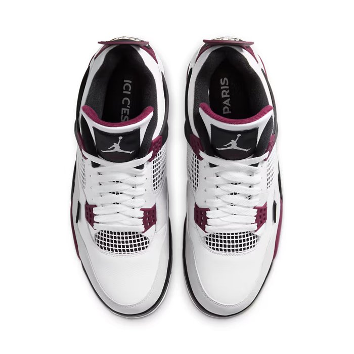 Air Jordan 4 Retro Bordeaux Paris Saint-Germain