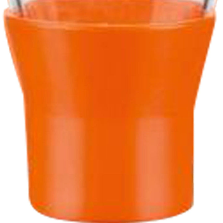 Bormioli Ypsilon Shot Glass- Orange 6Pc Set 110Ml