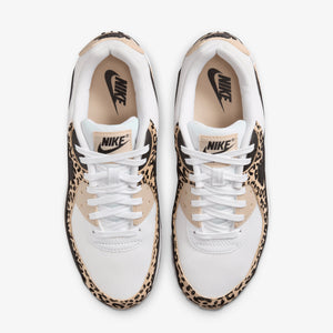Nike | AIR MAX 90 LV8 { WHITE/BLACK-SANDDRIFT-HEMP