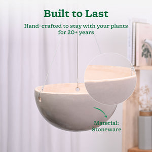 Hanging Ceramic Planters Petrichor Smite