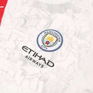 PUMA | KIDSUPER x MANCHESTER CITY JERSEY { PUMA WHITE-BLACK