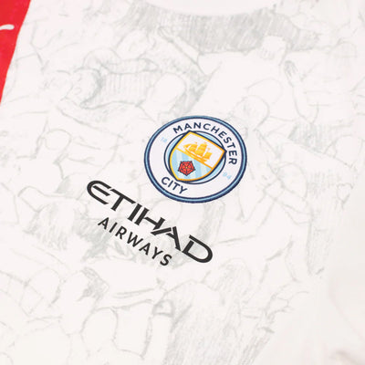 PUMA | KIDSUPER x MANCHESTER CITY JERSEY { PUMA WHITE-BLACK
