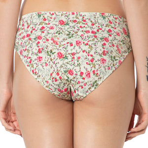 Smooth Charm Bikini Panty - Floral Whimsy Pr