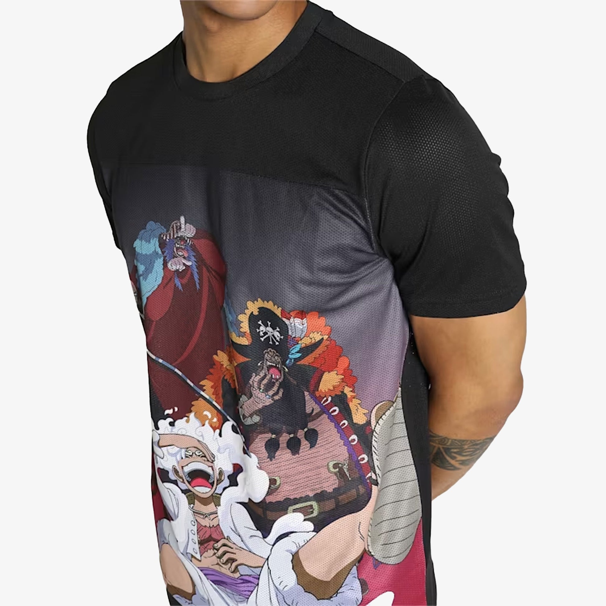 Puma | x ONE PIECE PRINTED TEE  { BLACK